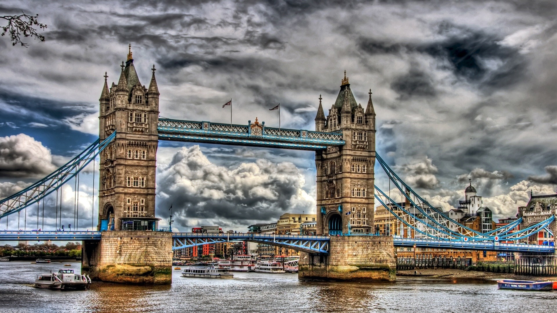 лондон мост река темза бесплатно