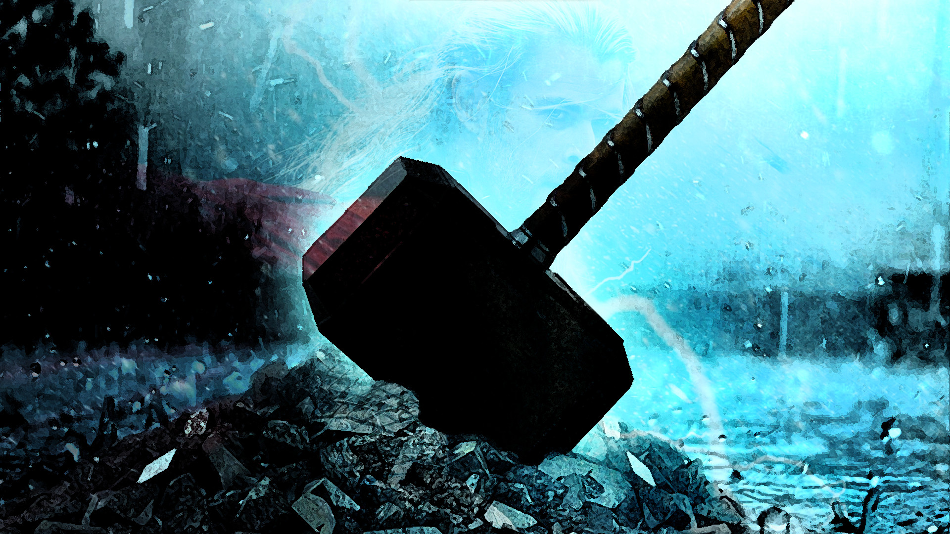 ... MCU Wallpaper collection: Thor by hellofahedgehog