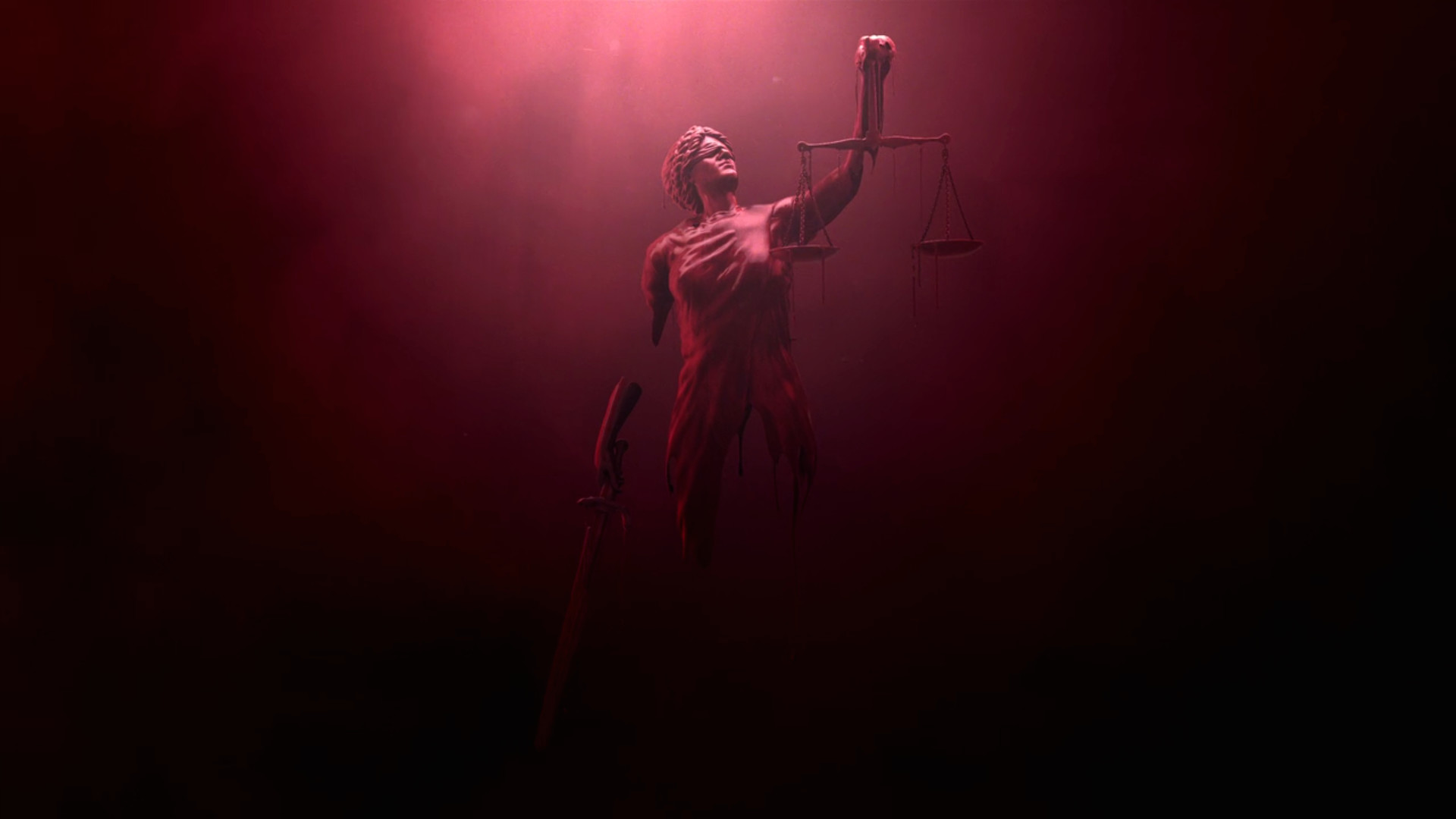 here is another one someone else posted of the intro showing Lady Justice.