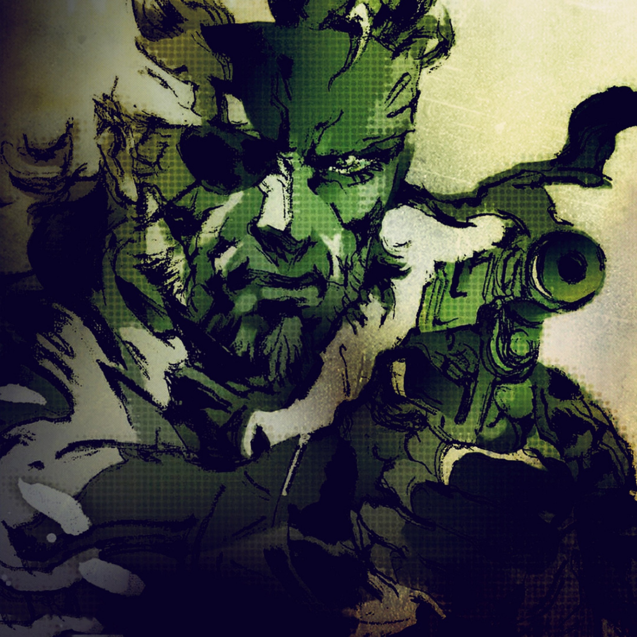 Preview wallpaper metal gear solid, stealth-action, sony playstation, pc  2048x2048