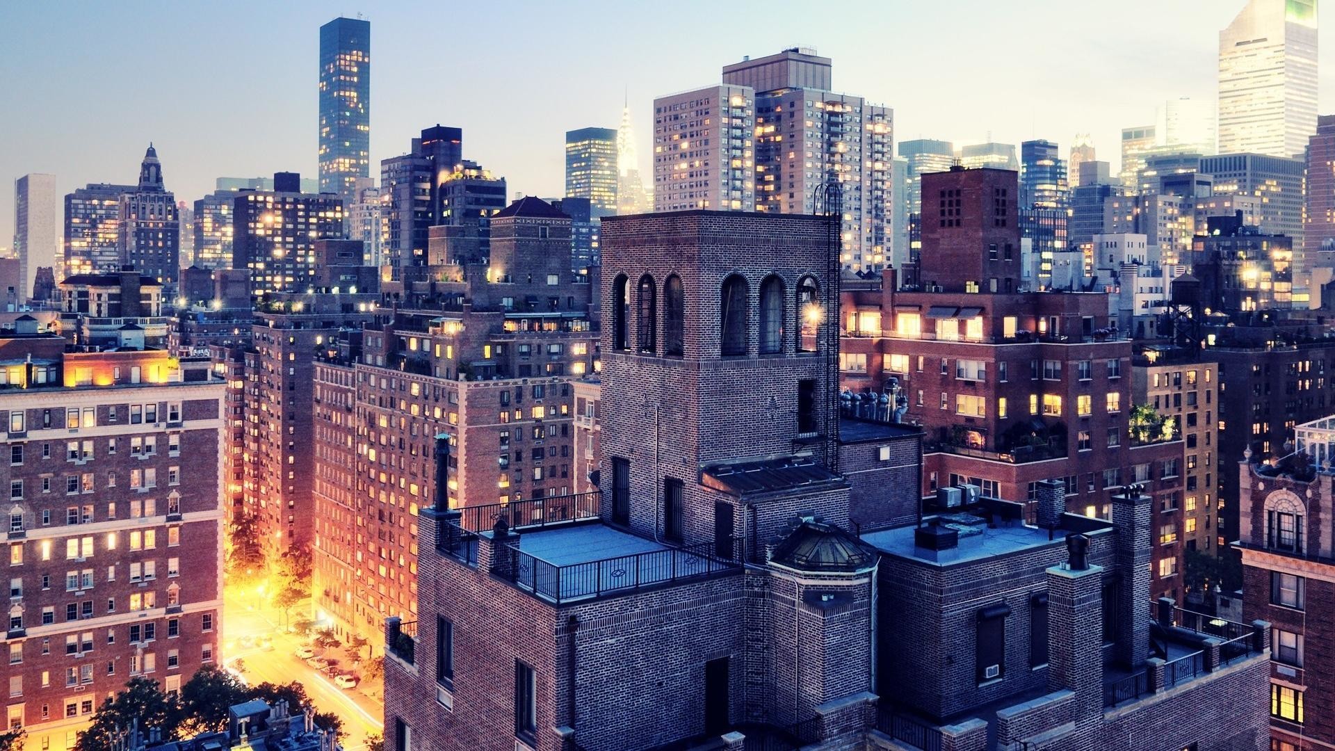 Winter Manhattan Street
