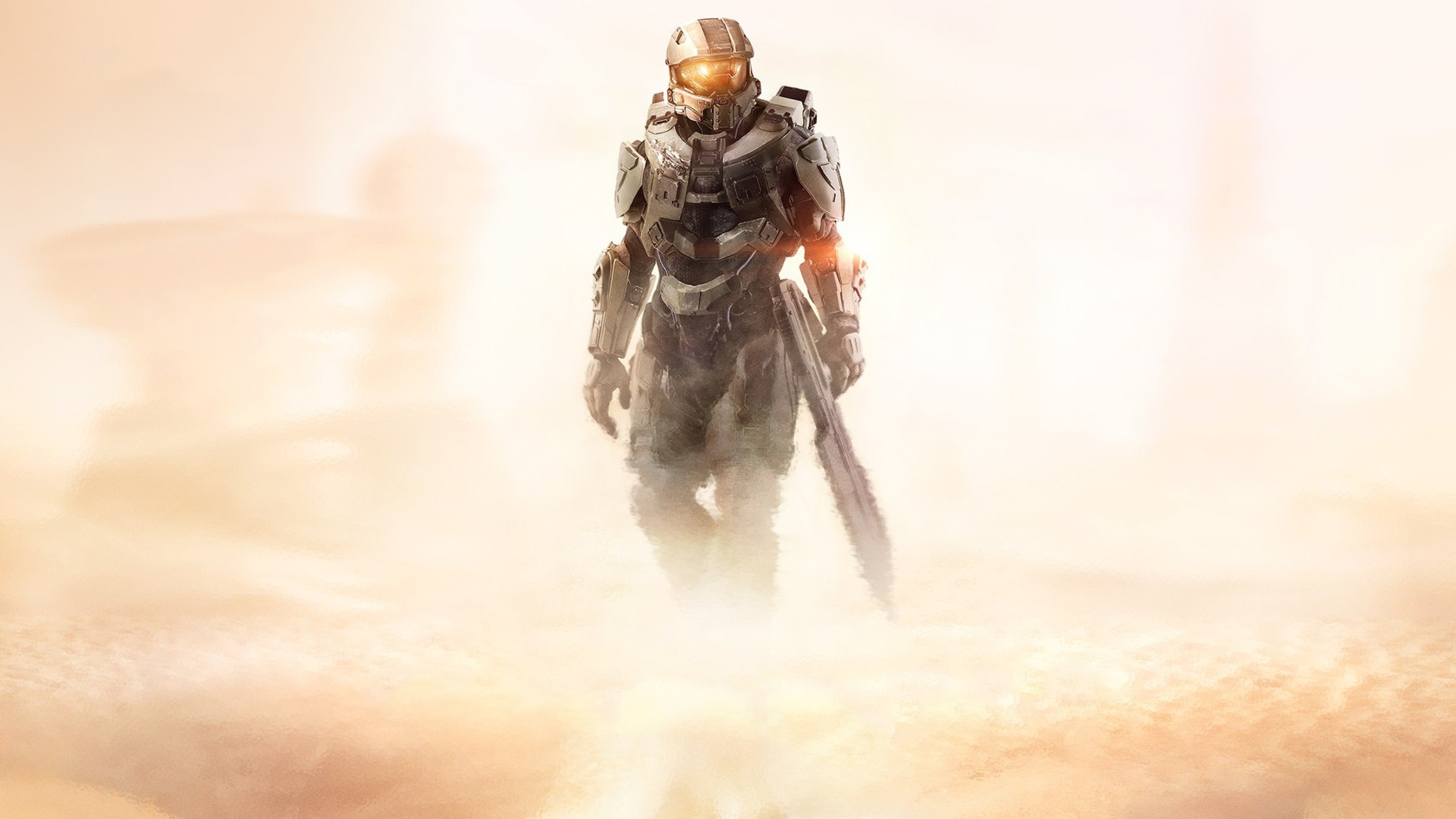 Preview wallpaper halo 5, guardians, master chief, john, halo 3840x2160