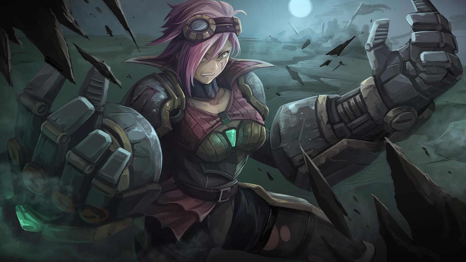 HD Angry VI in League of Legends Wallpaper