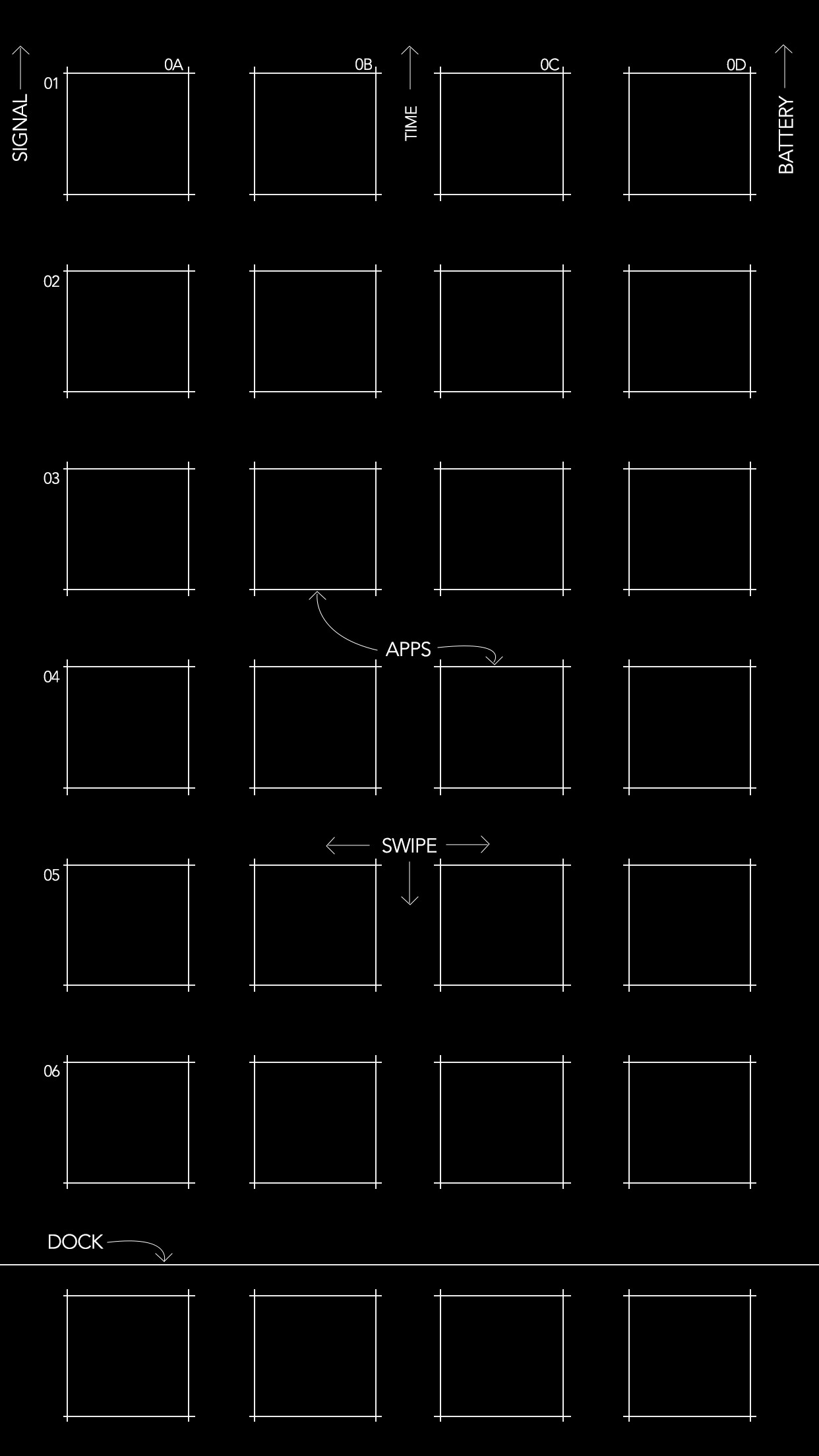 Blueprint wallpapers for iPhone SE