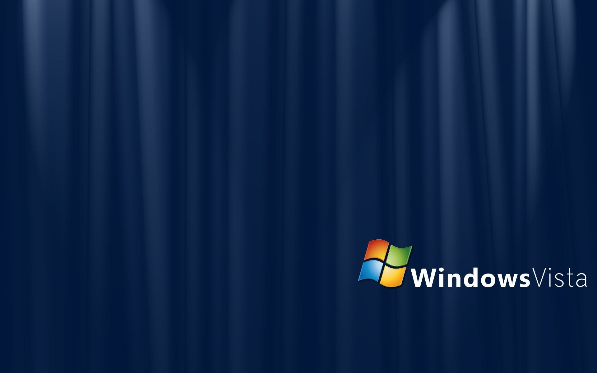 Scritta Windows Vista - sfondo per PC
