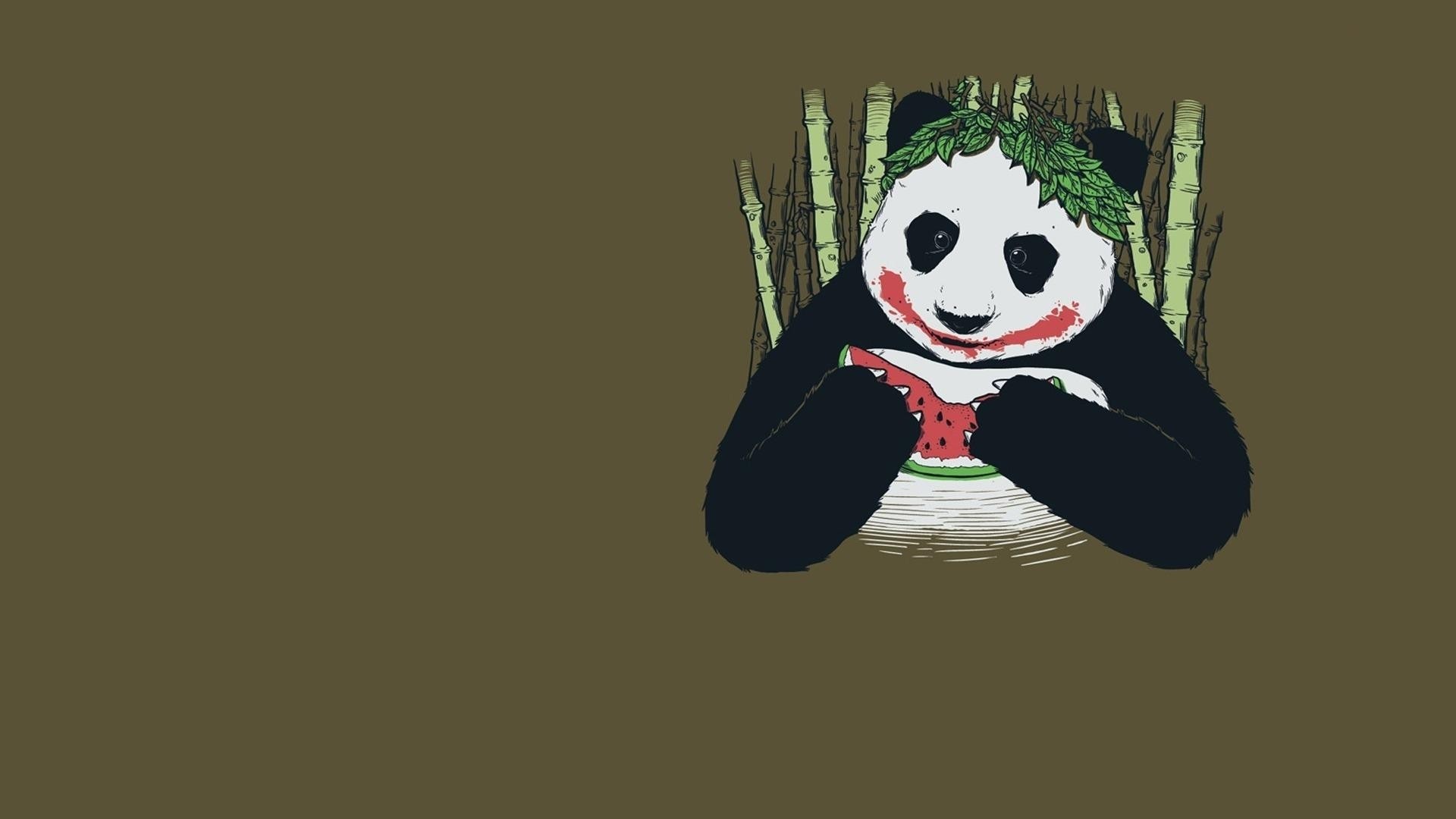 ... Background Full HD 1080p. 1920x1080 Wallpaper panda, joker, disguise