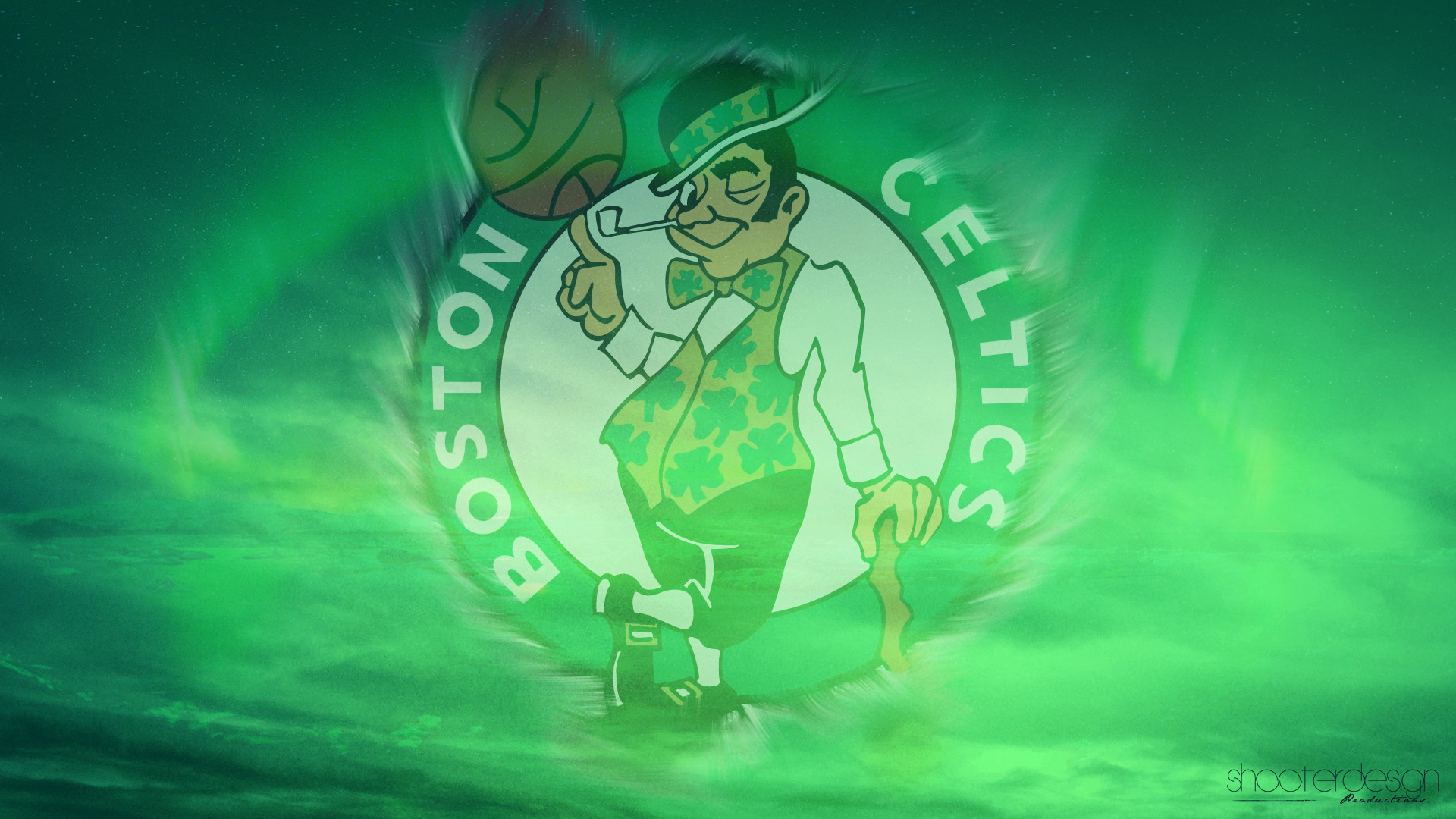 Boston Celtics LOGO wallpaper by ShooterDesignHD on DeviantArt