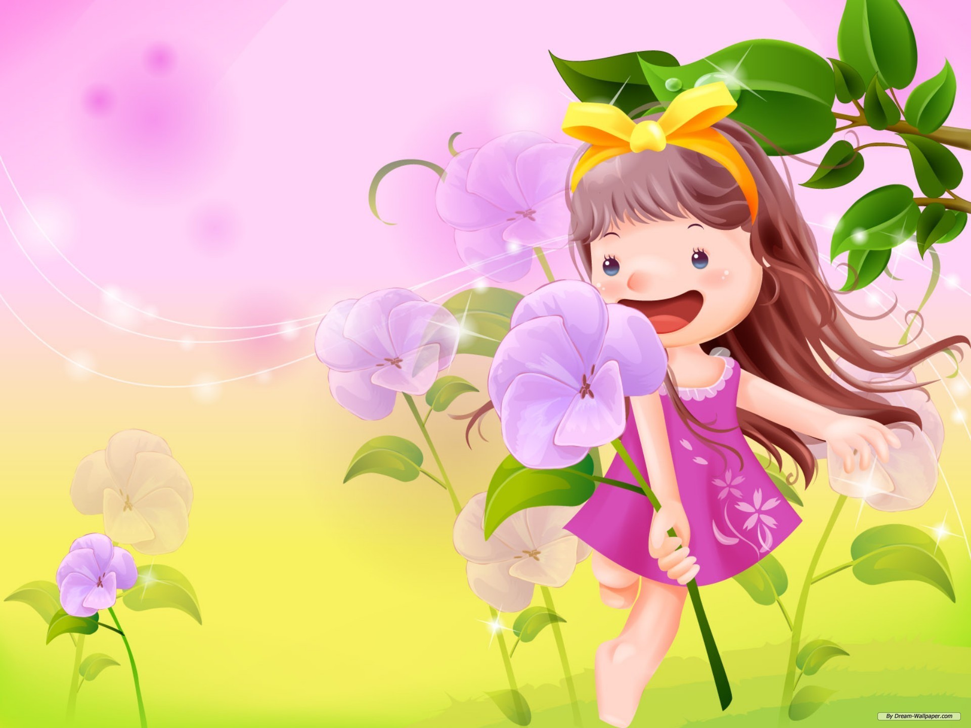 Cartoon wallpaper - Vector childhood 1 wallpaper - 1920x1440 wallpaper .