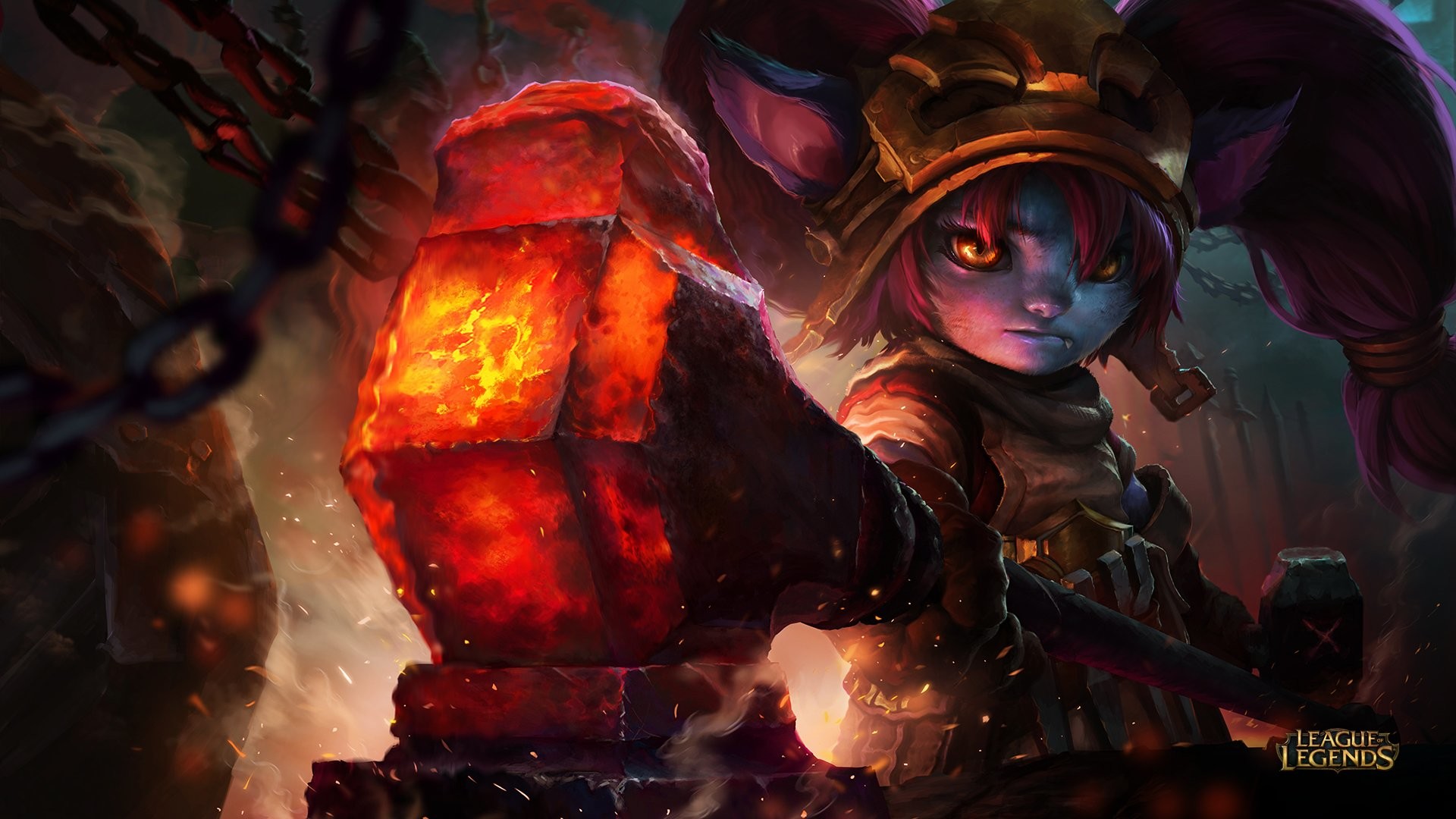 Videogioco - League Of Legends Poppy (League Of Legends) Sfondo