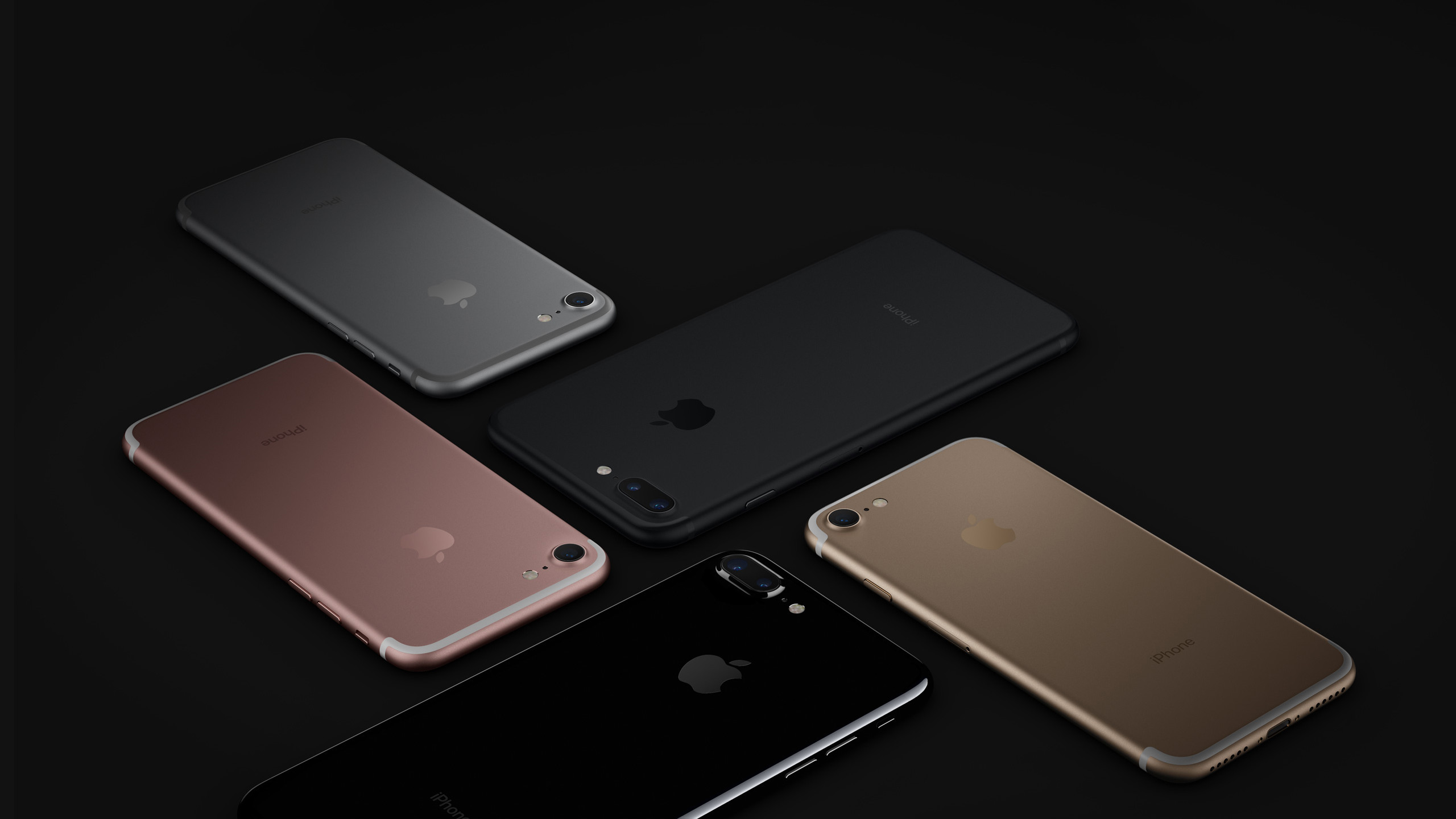 iPhone 7 colorways desktop wallpaper splash. Download: Desktop (2560 ...