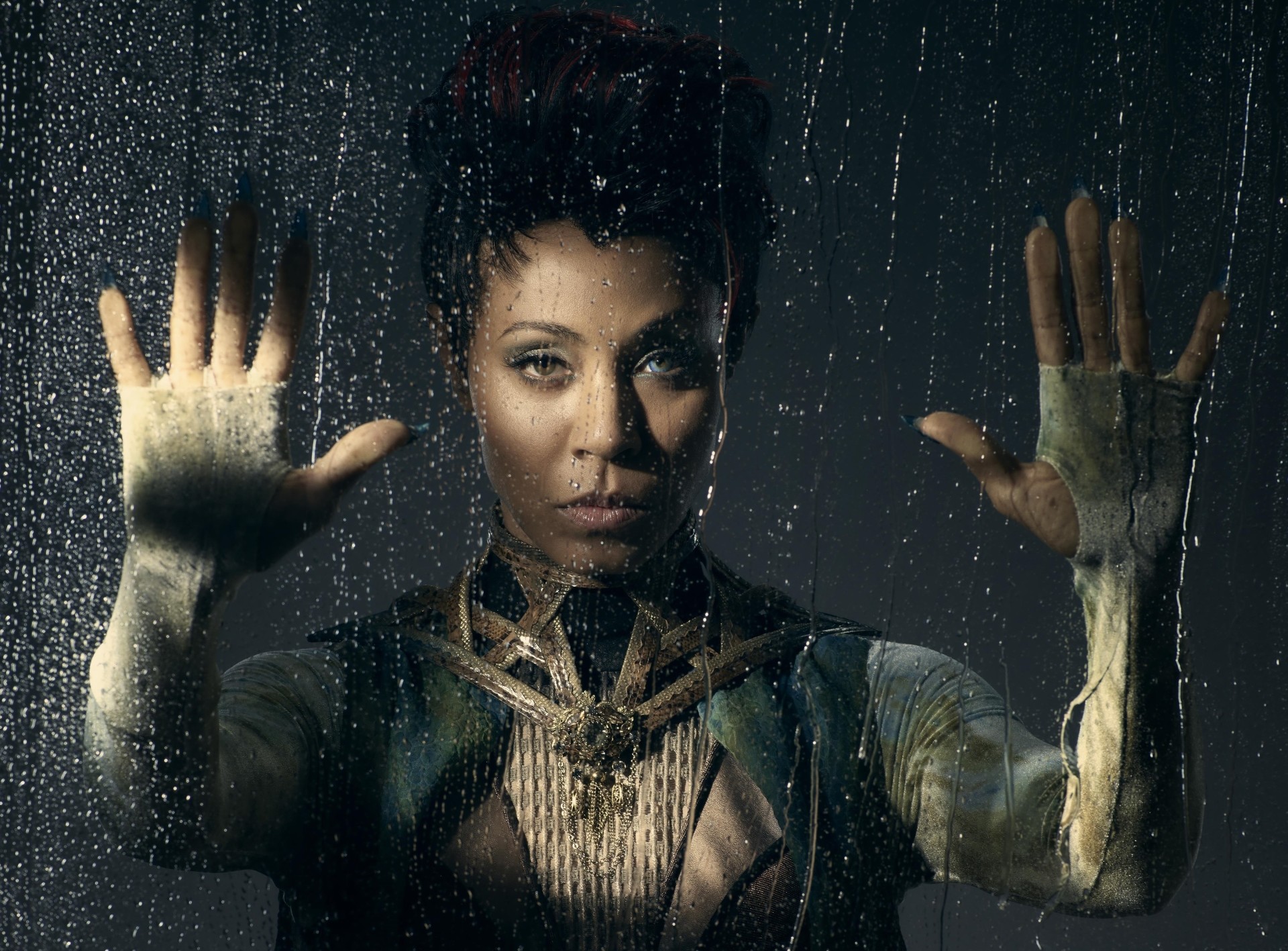 TV Show Gotham Gotham (TV Show) Fish Mooney Jada Pinkett Smith Wallpaper