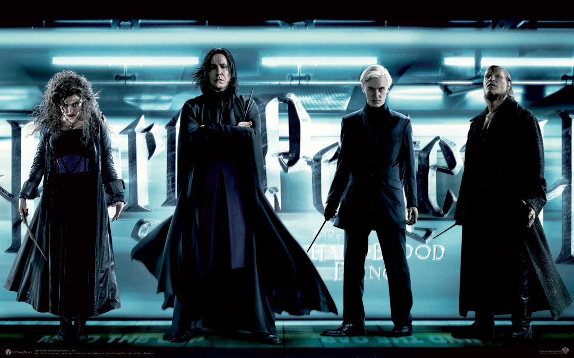 Un wallpaper della fazione dei cattivi per il film Harry Potter and the  Half-Blood