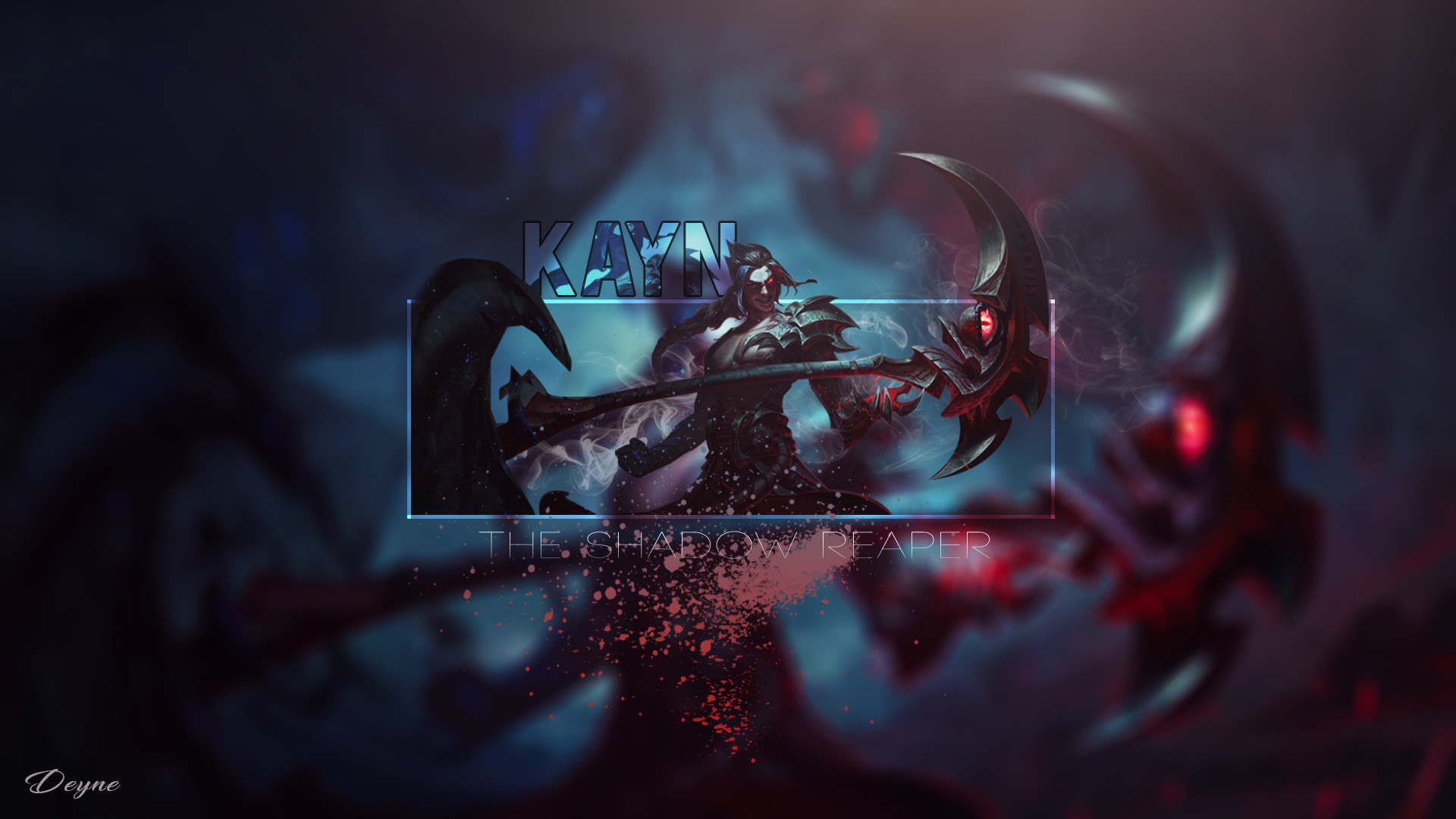 Kayn by DeyneSD HD Wallpaper Background Fan Art Artwork League of Legends  lol