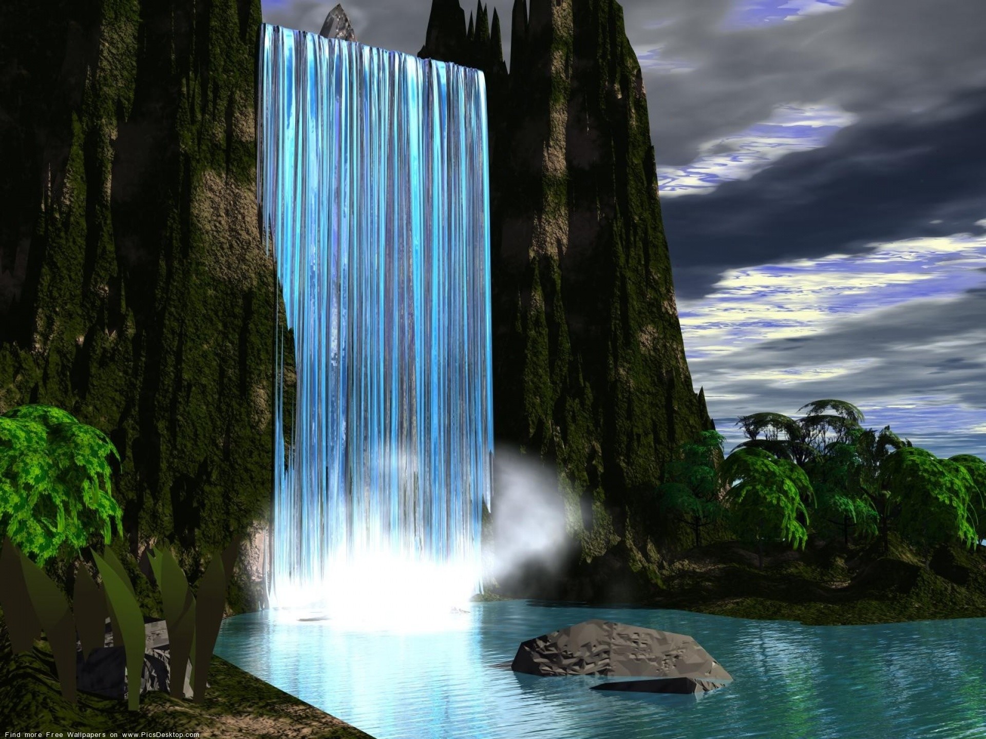 Водопад летящая вода. Водопад 3д. Природа водопад. Фон водопад. Волшебный водопад.