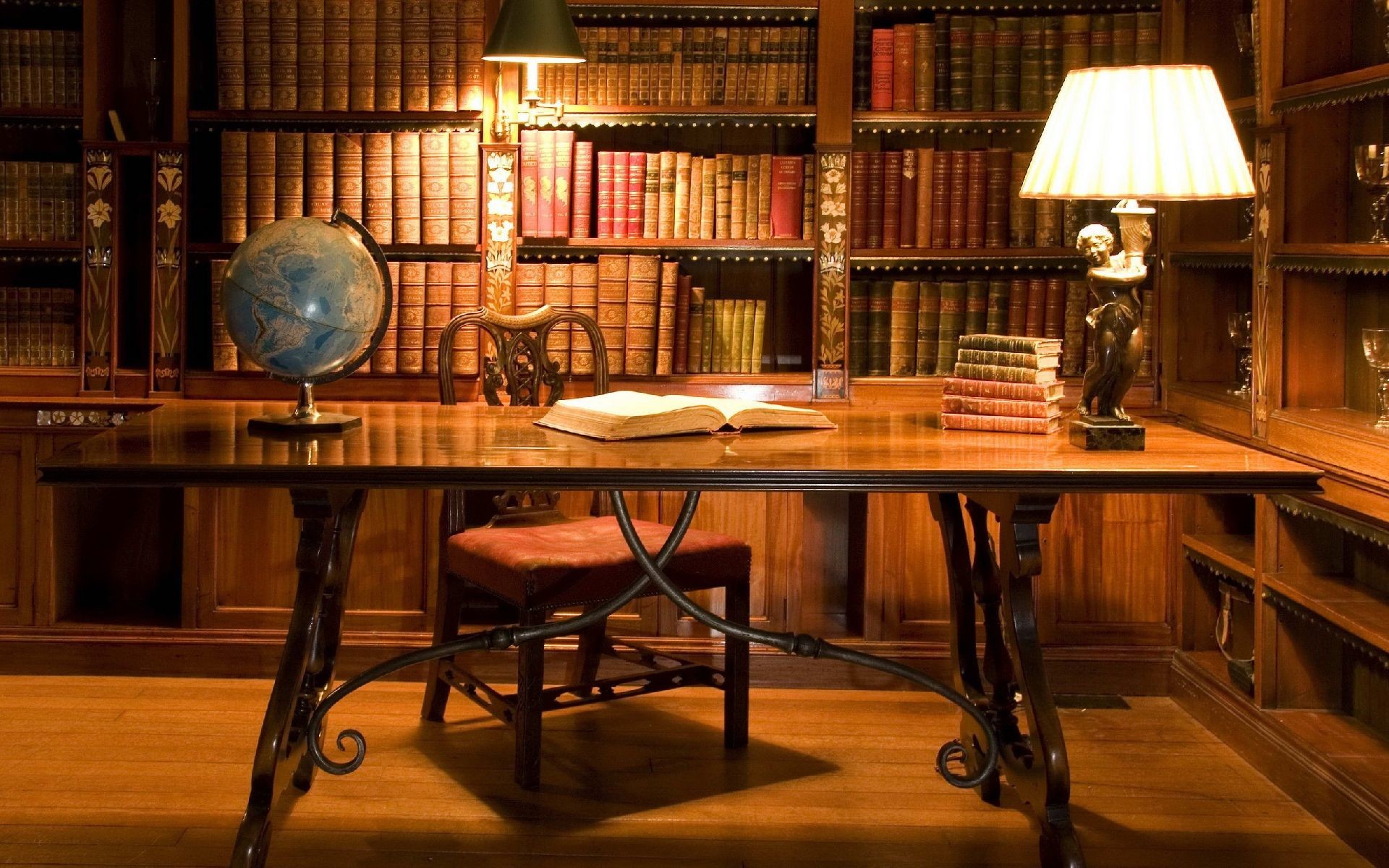 Vintage Library wallpapers and stock photos
