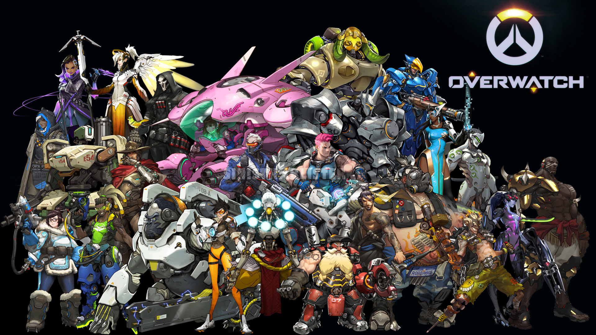 Overwatch wallpaper by SBlister Overwatch wallpaper by SBlister