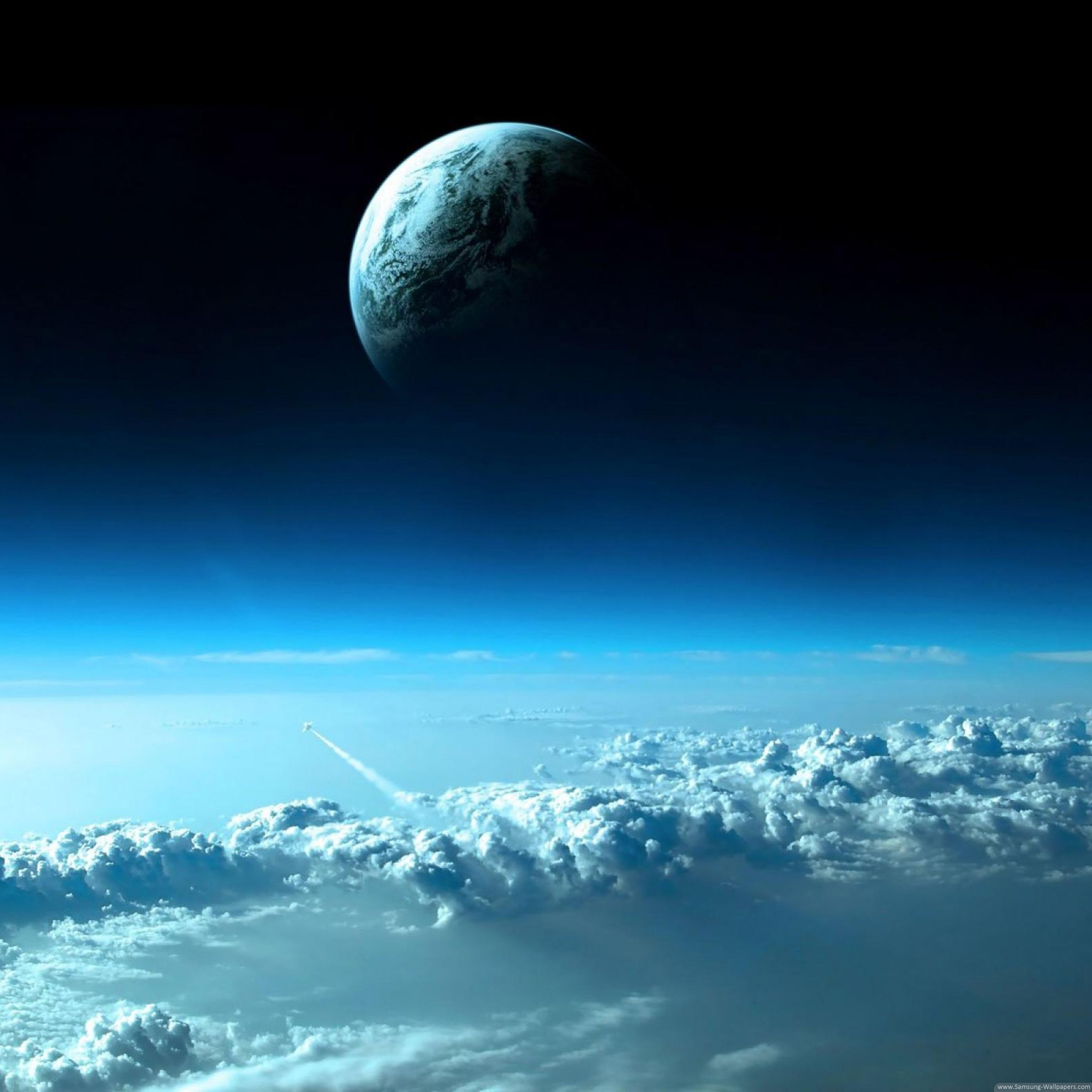 Galaxy landscapes HD 2160x1920 Samsung Galaxy S4 Wallpaper