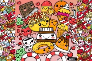 Kawaii Food Wallpaper